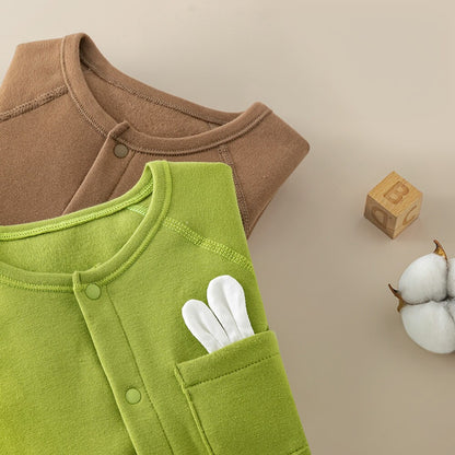 Maillard Minimalist Thermal Full-Length Romper
