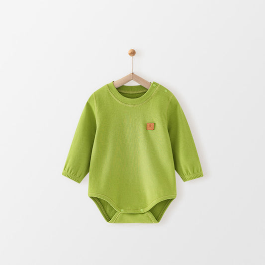 Maillard Minimalist: Thermal Long-Sleeve Bodysuit